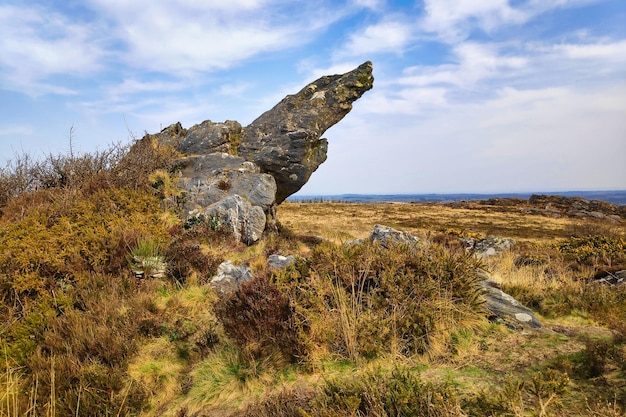 Os Monts d'Arree na Bretanha