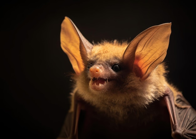 Os morcegos são mamíferos da ordem Chiroptera