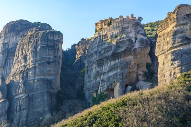 Os mosteiros de Meteora na Grécia