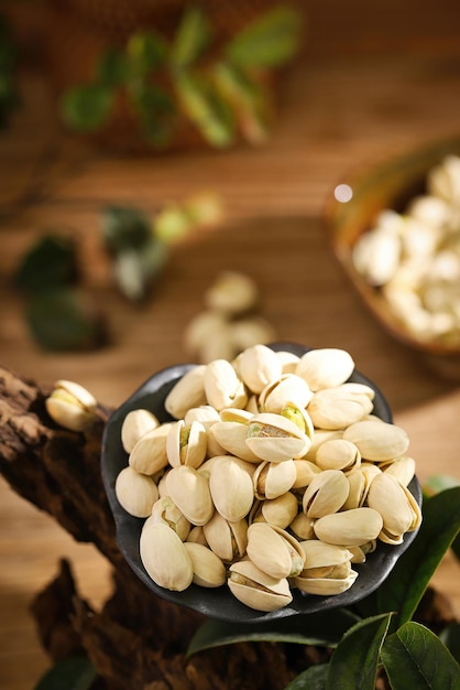 Foto os poderosos benefícios de saúde do pistache e valor nutricional pistache hi res photo