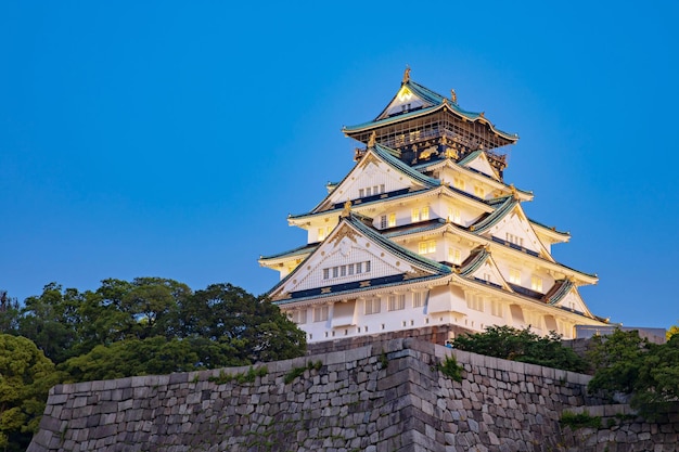 Osaka Castle Night Illumination