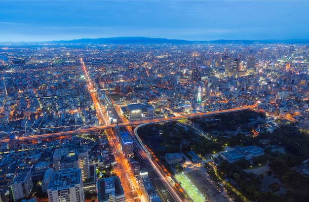 Osaka ciudad de Abeno Harukas