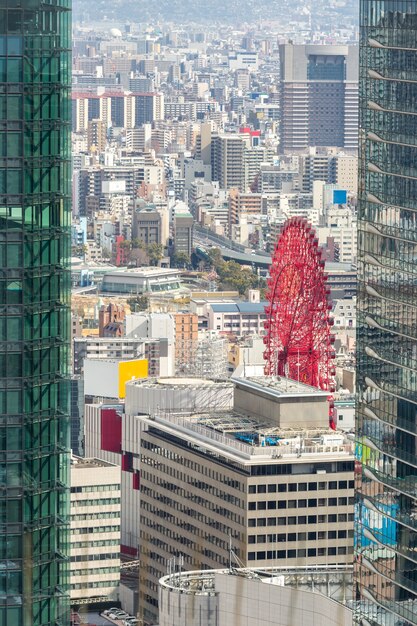 Foto osaka stadtbild