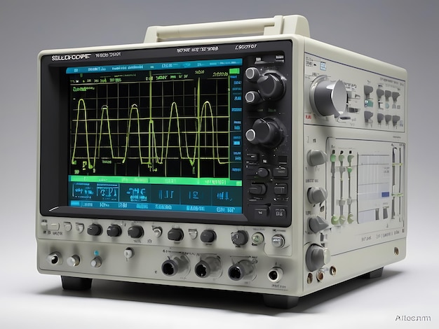 Foto osciloscópio de armazenamento digital