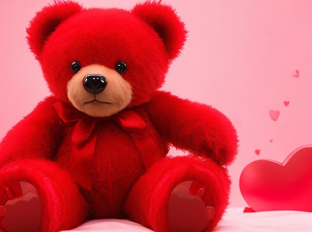 osito teddy para el día de san valentín