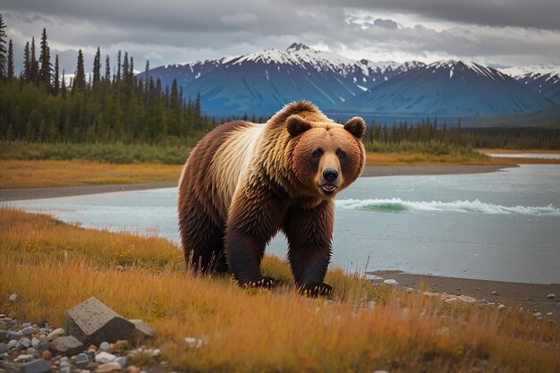 Foto el oso en alaska