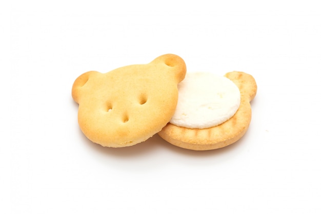 oso galletas con crema