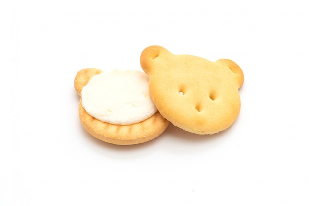 oso galletas con crema