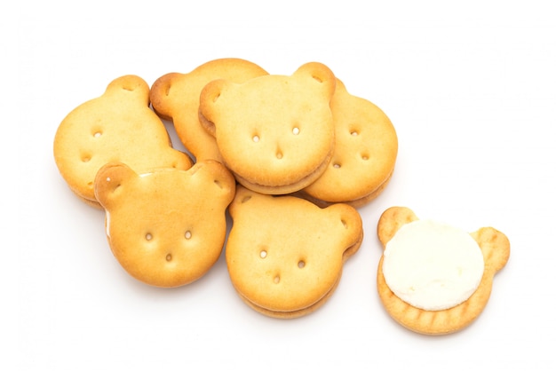 oso galletas con crema