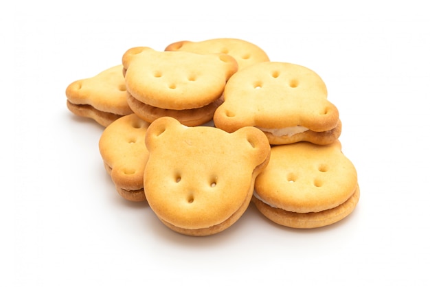 oso galletas con crema