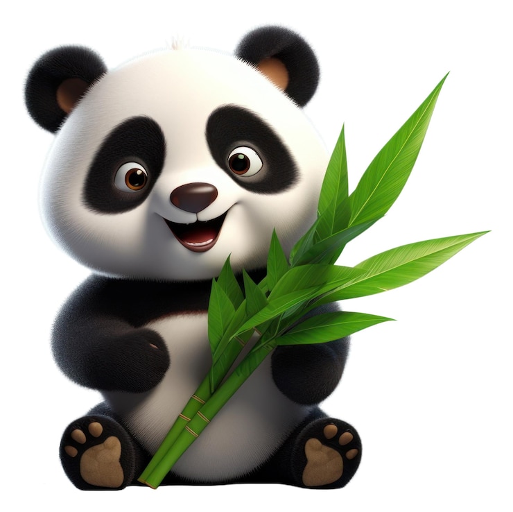 Foto el oso panda de bambú mamífero de papua nueva guinea