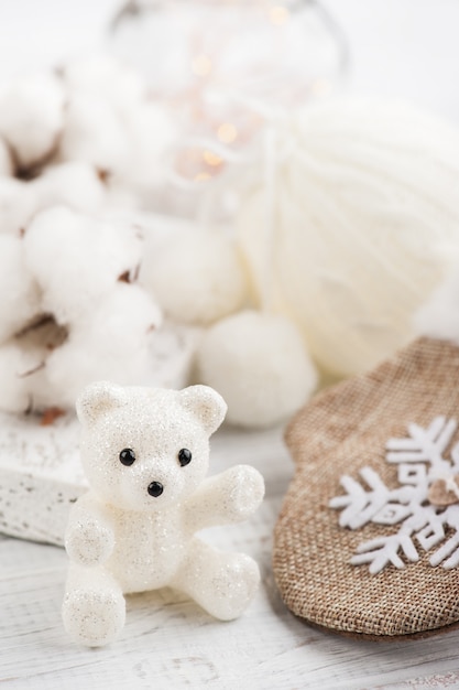 oso de peluche, decoración