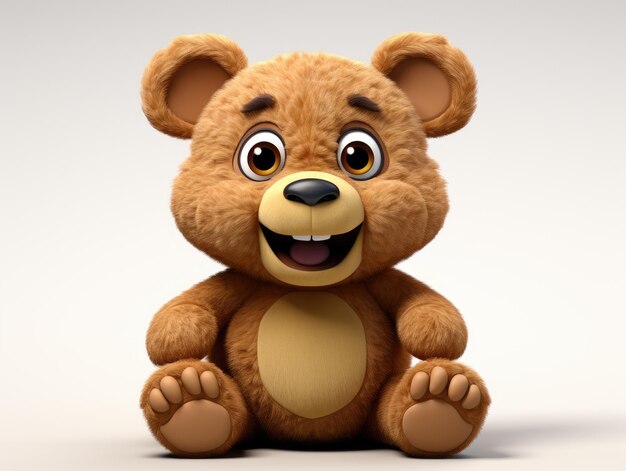 El oso de peluche HD 8K papel tapiz Imagen fotográfica de stock