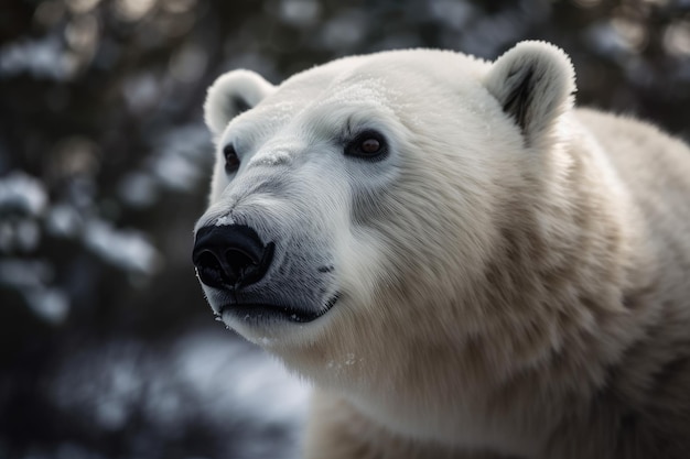 Oso polar en Canadá