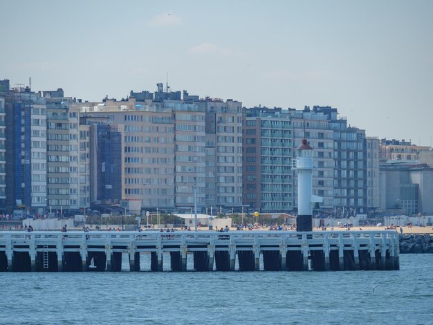 Foto ostende, no mar do norte