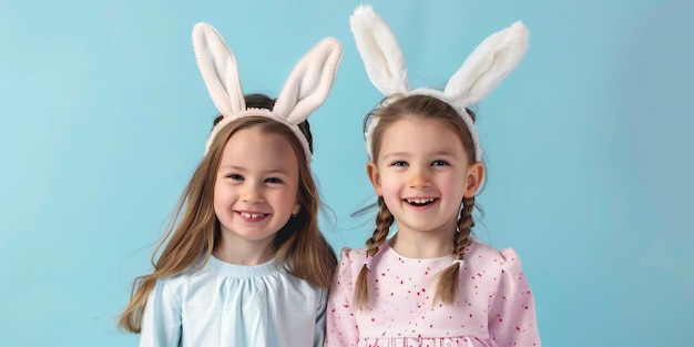 Osterglück für Kinder in Kaninchenohren