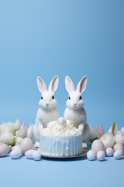 Foto osterhase für kuchen-design