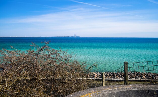 Ostsee von der Spitze des Forts Dragor Dänemark