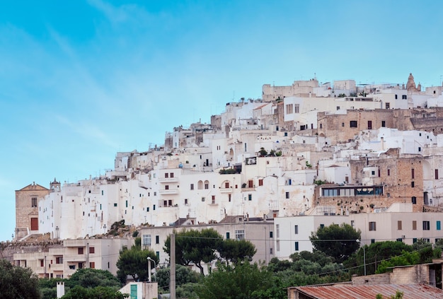 Ostuni-Stadt in Apulien Italien