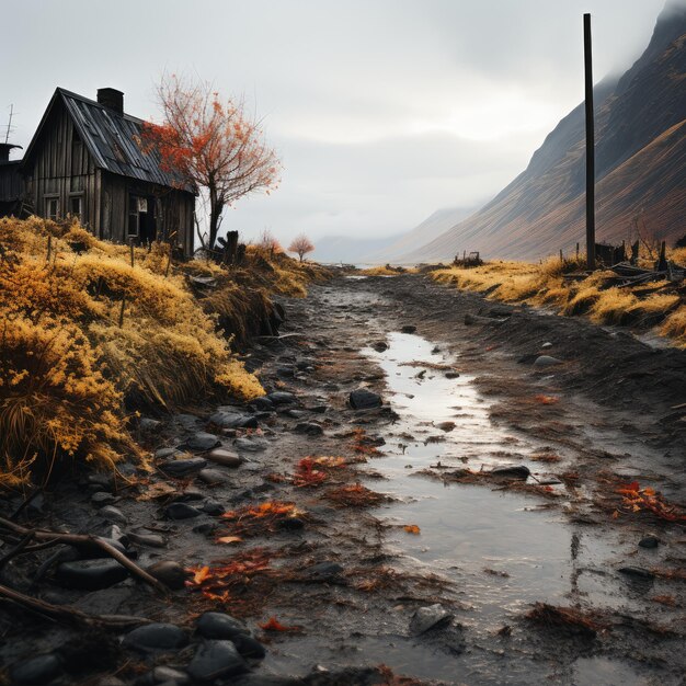 El otoño en Islandia