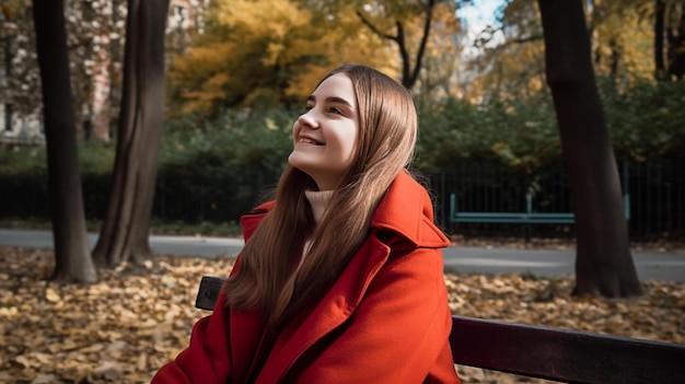 otoño de mujer