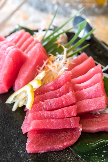 Otoro Thunfisch-Sashimi