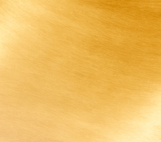 Ouro amarelo brilhante da folha