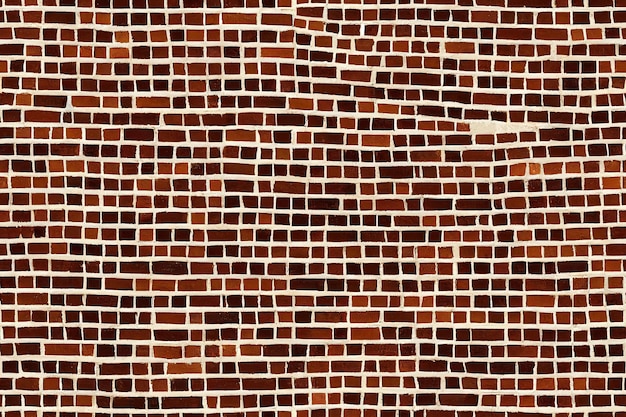 Out of Order Brick Wall nahtlose Muster 3d illustriert