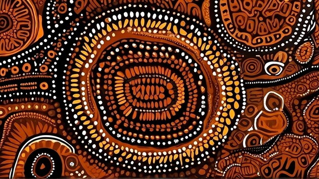 Foto outback dreamtime aboriginal abstract wallpaper (papel de parede abstrato dos aborígenes do interior)