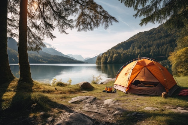 Outdoor-Abenteuercampingplatz