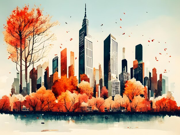 Outono da cidade
