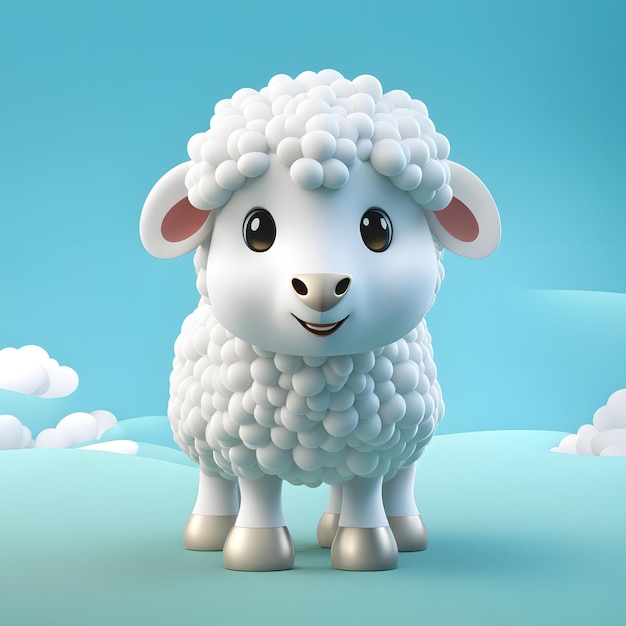 ovelhas gráficas 3D