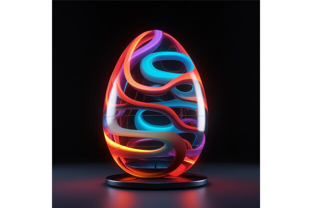 ovo 3d neon