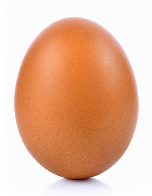 ovo de galinha isolado em fundo branco