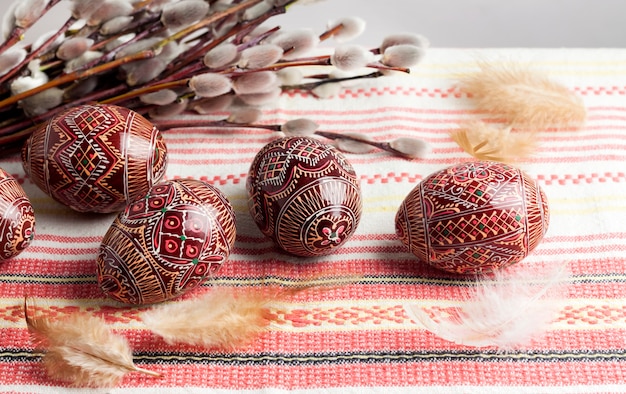 Ovos de Páscoa ucranianos tradicionais