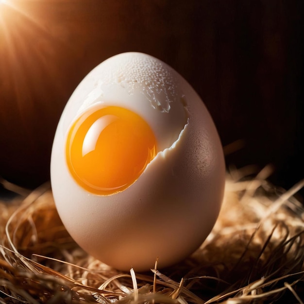 Foto ovos de pato de galinha ou outros alimentos básicos de aves de capoeira e ingredientes de cozinha