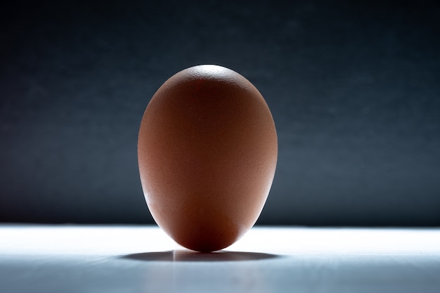 Foto ovos em um fundo branco