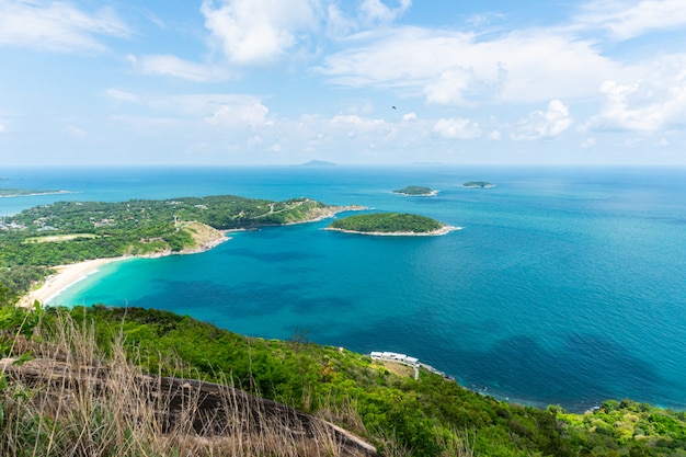 Ozeanseeansichtpunkt in Phuket Thailand.