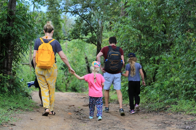 Paar-Trekking in Chiang Mai Thailand