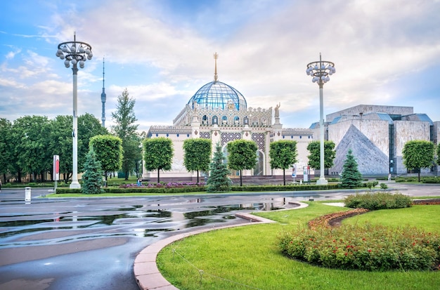 Pabellón de la República de Kazajstán VDNH Moscú