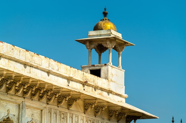 Pabellón Roshan Ara en el Fuerte de Agra - Uttar Pradesh, India