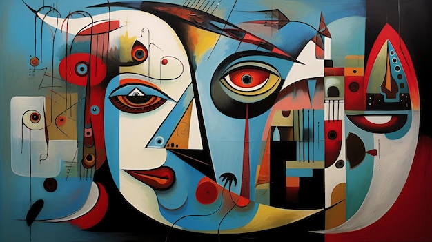 pablo picasso pintura abstracta