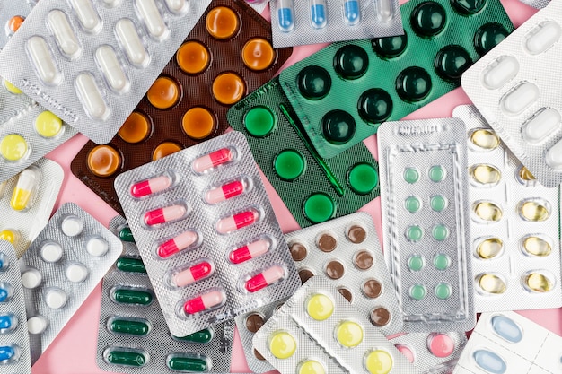 Foto pack de pastillas pastillas