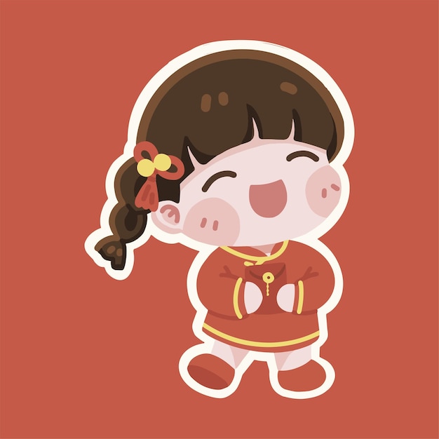 Pacotes Vermelhos para Meninas de Ano Novo Chinês