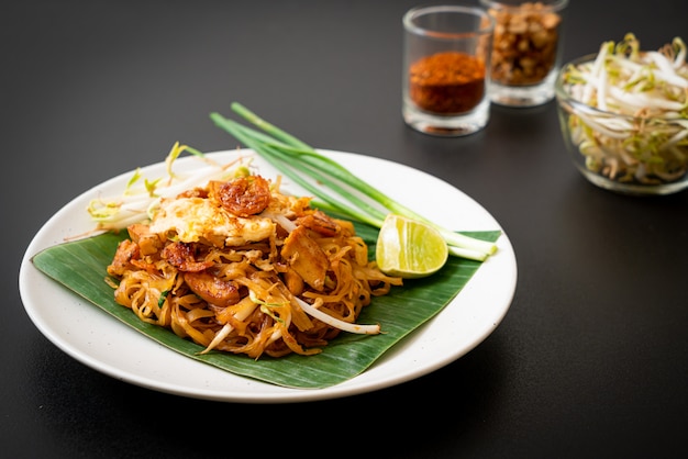 Pad Thai - fideos de arroz salteados