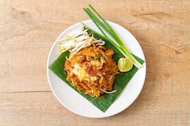 Pad Thai - fideos de arroz salteados