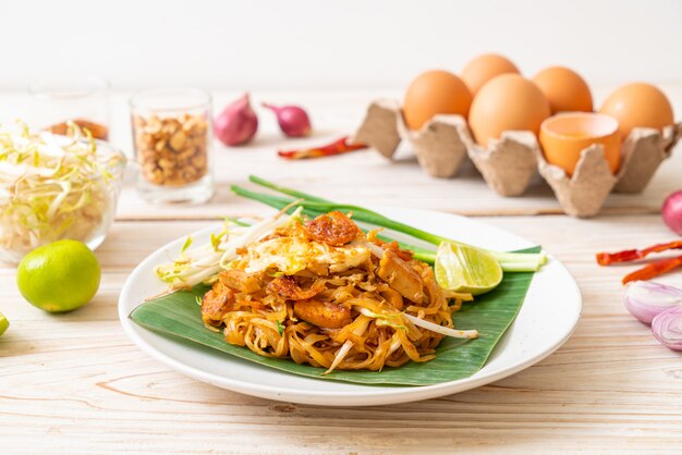 Pad Thai - gebratene Reisnudeln