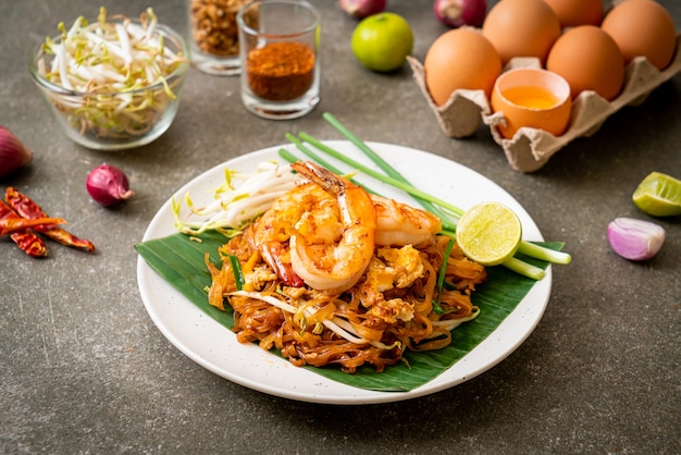 Pad Thai - gebratene Reisnudeln