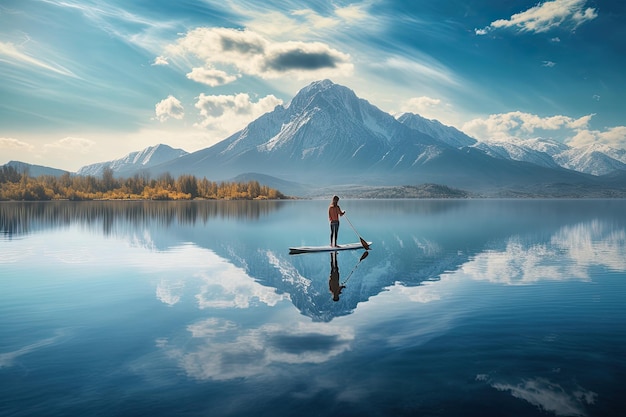 Paddleboarding in the Wild Generative Ai