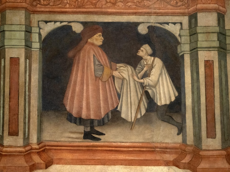 Foto padova, italien, 23. april 2022 padova palazzo della ragione, alte mittelalterliche gerichtshalle, die nach der covid-19-pandemie für die öffentlichkeit zugänglich ist